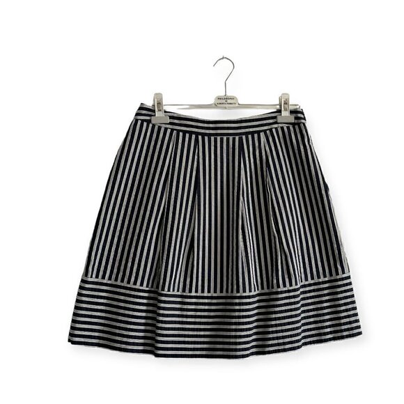 Moschino Cheap and chic Striped Cotton Mini Skirt, Size US10 - Picture 1 of 14